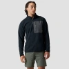 Backcountry Wander Sweater Fleece 1/2-zip In Black
