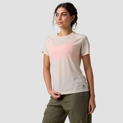 Backcountry Wasatch Adventure Rws Merino Lt-wt Tech Tee In Gray