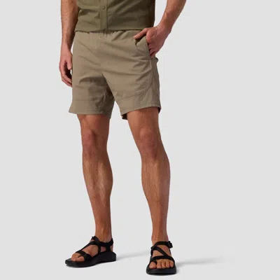 Backcountry Wasatch Ripstop Pull-on Short In Brown
