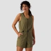 Backcountry Wasatch Ripstop Romper In Brown