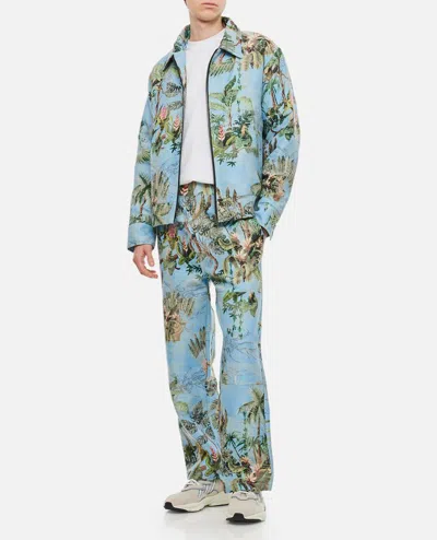 Backside Club Pant In Sky Blue