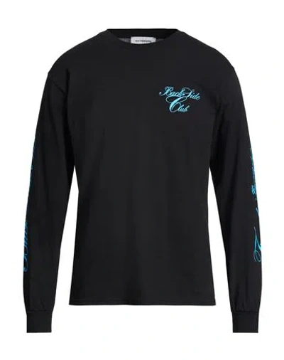 Backsideclub Man T-shirt Black Size L Cotton
