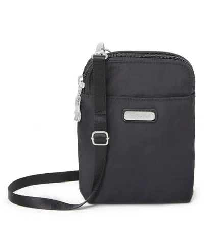 Backstage Baggallini Take Two Rfid Bryant Crossbody In Black