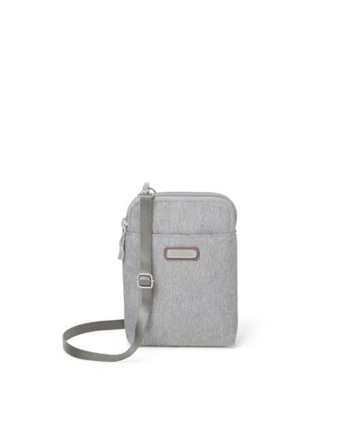 Backstage Baggallini Take Two Rfid Bryant Crossbody In Stone Heritage