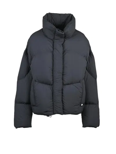 BACON BLACK POLYAMIDE NEW ORDER DOWN JACKET