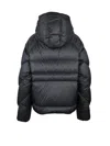 Bacon Black Polyamide Owl Down Jacket In Black