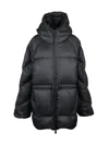Bacon Black Polyamide Owl Down Jacket In Black