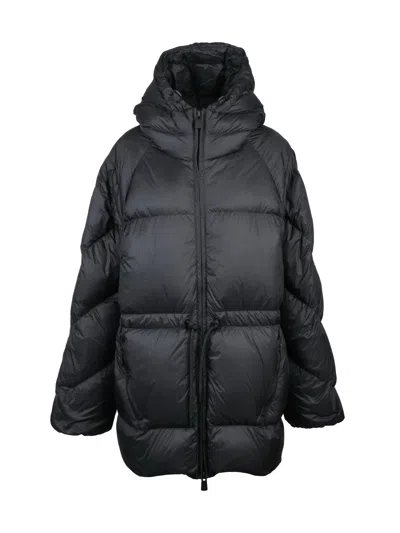 Bacon Black Polyamide Owl Down Jacket