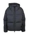 Bacon Black Polyamide Storm Down Jacket In Blue