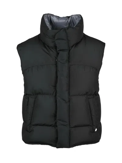 Bacon Black-green Polyester Orange Fant Down Vest
