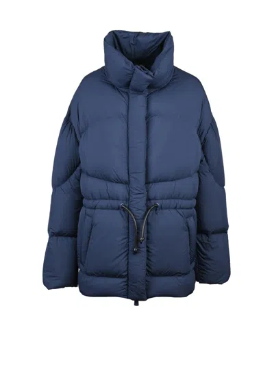 Bacon Blue Polyamide New Order 78 Down Jacket In Black