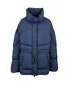 Bacon Blue Polyamide New Order 78 Down Jacket In Black