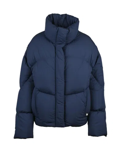 Bacon Blue Polyamide New Order Down Jacket In Multi
