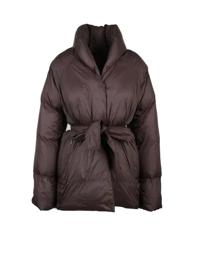 Bacon Brown Polyamide Dada Down Jacket In Multi