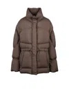 Bacon Brown Polyamide New Order 78 Down Jacket In Brown