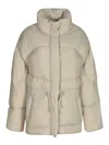 Bacon Puffer Jacket In Brown