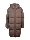 Bacon Chocolate Polyamide Storm 95 Down Jacket In Brown