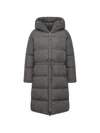 Bacon Cloud Giant Quilted Down Coat In Gray