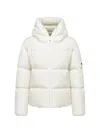 Bacon Cloud Quilted Down Jacket In White