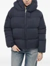 Bacon Cloud Quilted Puffer Jacket In Blue