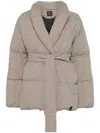 Bacon Dada Puffer Jacket In Grey
