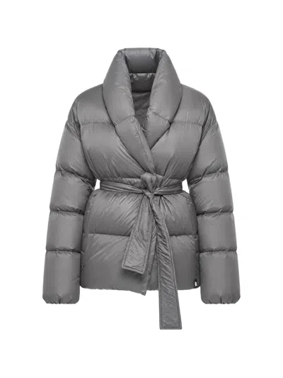 Bacon Dada Quilted Jacket In Gray