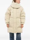 DETACHABLE-HOOD PADDED COAT
