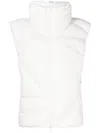 Bacon Puffa Hooded Padded Coat In White