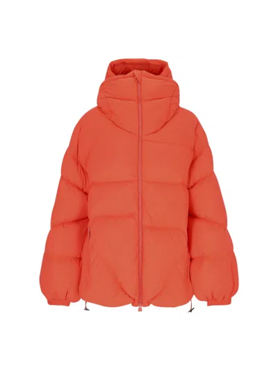 Bacon Double B Wlt Duck Down Jacket In Orange