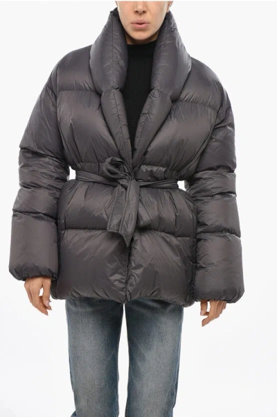 Bacon Double-breasted Dada Down Jacket In Black