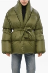 Bacon Double-breasted Dada Down Jacket In Gray