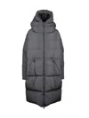 Bacon Grey Polyester Cloud 105 Down Jacket In Gray