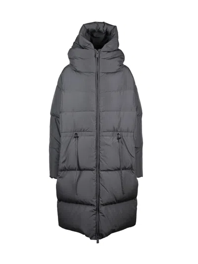 Bacon Grey Polyester Cloud 105 Down Jacket In Gray