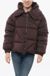 Bacon Hooded New Double Down Jacket With Front Zip
