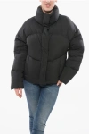 Bacon Hoodless New Order Down Jacket With Hidden Closure
