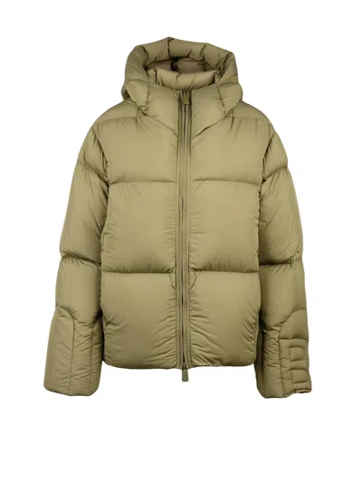 Bacon Military Green Polyamide Storm Down Jacket