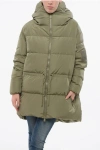Bacon Multipocketed Cloud Down Jacket With Drawstringed Waist