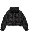 Bacon Panelled Puffer Jacket In Black