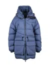 Bacon Polyester Double B Parka Down Jacket In Blue