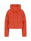 Bacon Puffa Ring" Orange Quilted Nylon Down Jacket In Orange
