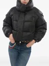 Bacon Puffa Ring Quilted Jacket In Black