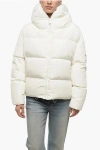 Bacon Quilted Cloud Down Jacket With Front Zip Grösse M In Neutral