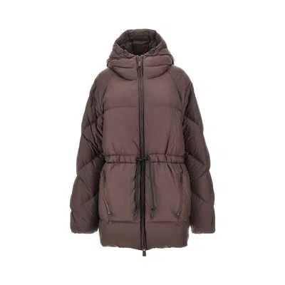 Bacon W Owl Coat Fcs Down Jacket In Brown