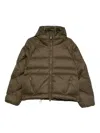 Bacon W Owl Hooded Zip Jacket In Brown