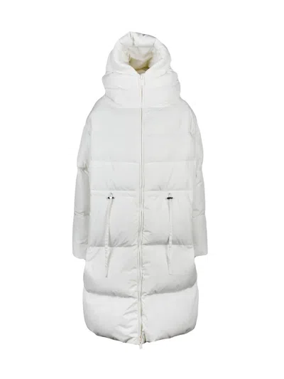 Bacon White Polyester Cloud 105 Down Jacket