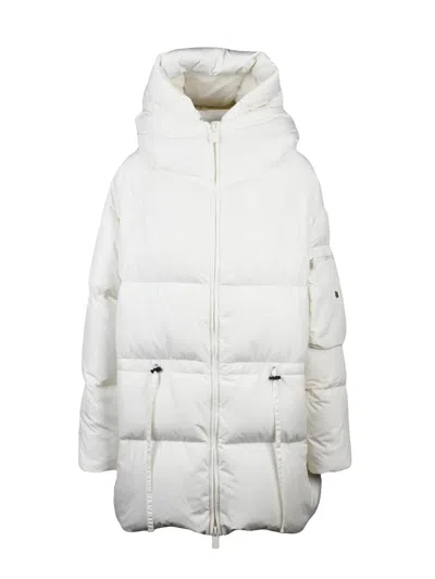 Bacon White Polyester Cloud 105 Down Jacket