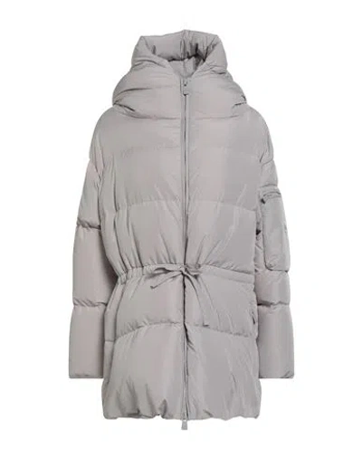 Bacon Woman Puffer Grey Size S Polyester In Gray