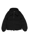 Bacon Zip-fastening Puffer Jacket In Black