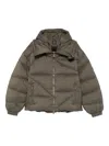 Bacon Zip-fastening Puffer Jacket In Gray