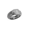 Bad Without Reason Men's Scales Signet Ring - Sterling Silver